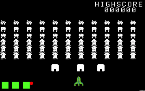 Space Invaders Screenshot 1